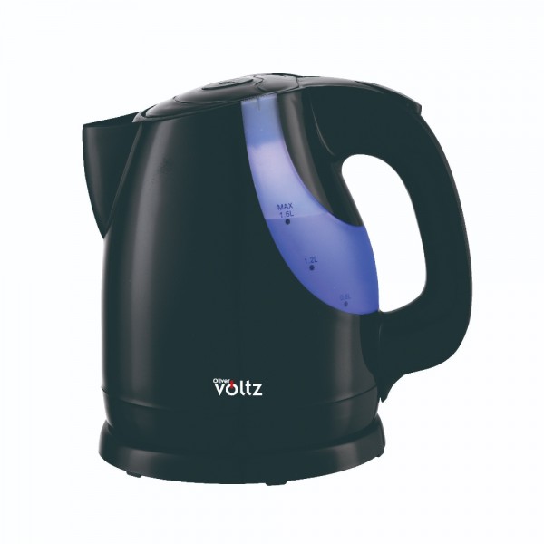 Електрическа кана Oliver Voltz OV51230V, 2200W, 1.6 L, Вграден нагревател, Черен - Image 2
