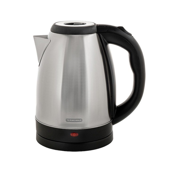 Електрическа кана Termomax TK3088, 2л., 1500W, Черен/Сив